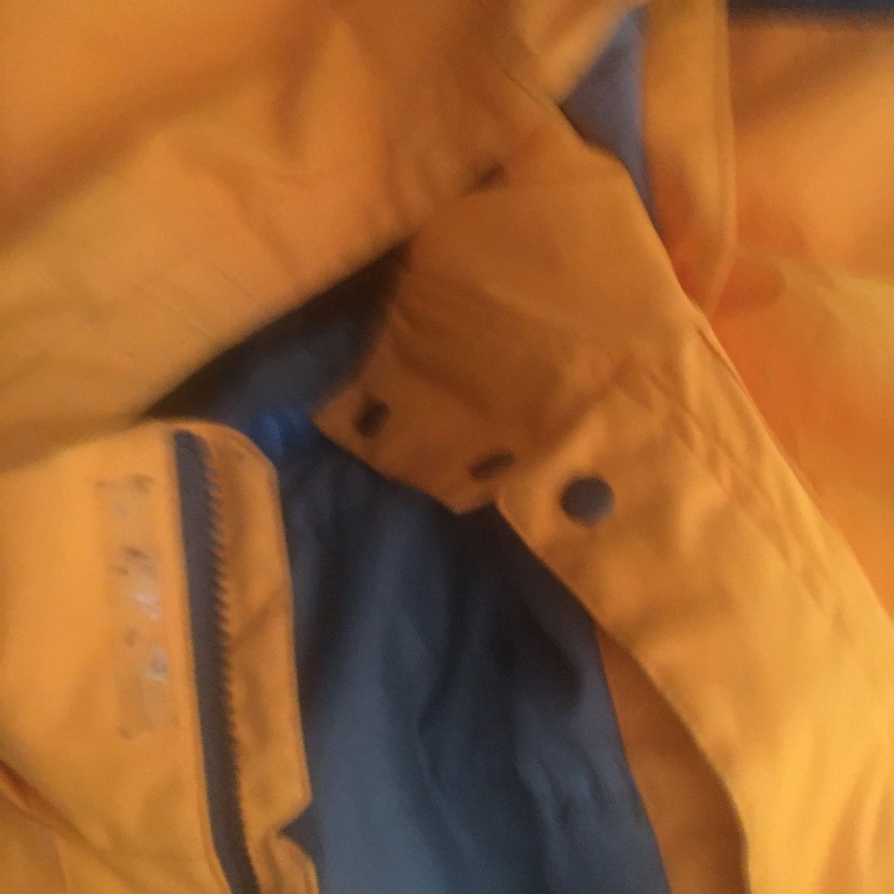 Orange Obermeyer jacket